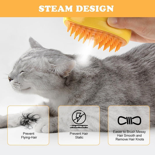 Steamy Pet Brush